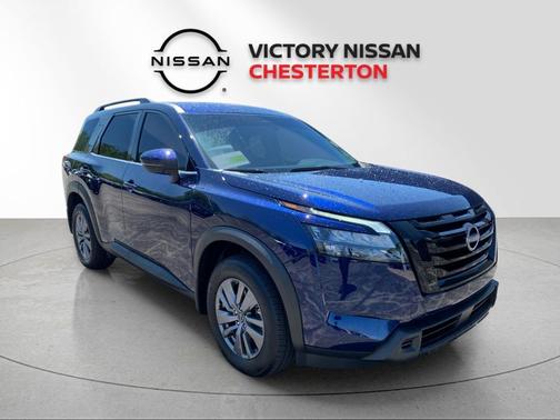 Deep Ocean Blue 2025 Nissan Pathfinder SV 4WD