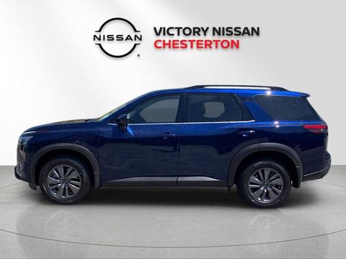 Deep Ocean Blue 2025 Nissan Pathfinder SV 4WD