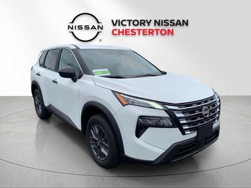 Glacier White 2024 Nissan Rogue S
