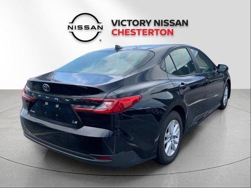 Midnight Black Metallic 2025 Toyota Camry LE