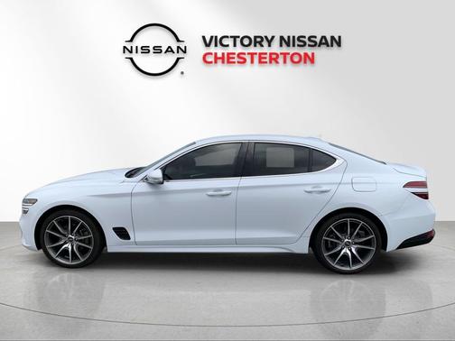 White 2023 Genesis G70 2.0T RWD