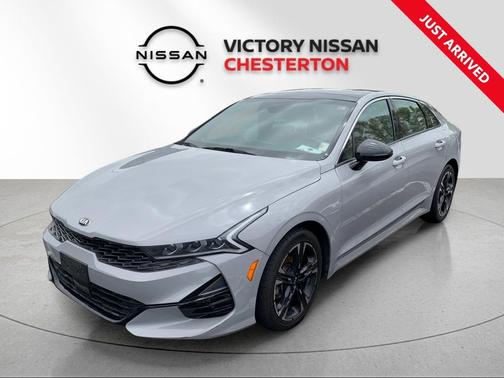 Wolf Gray 2021 Kia K5 GT-Line