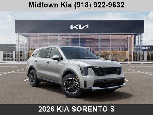 Ivory Silver 2026 Kia Sorento S