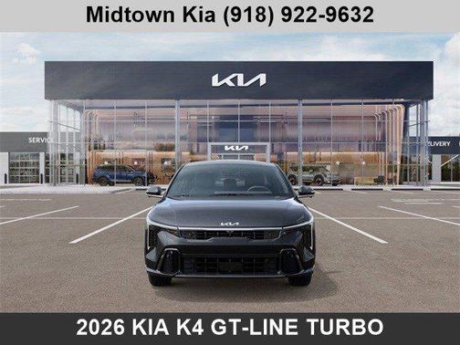 Interstellar Gray 2026 Kia K4 GT-Line Turbo