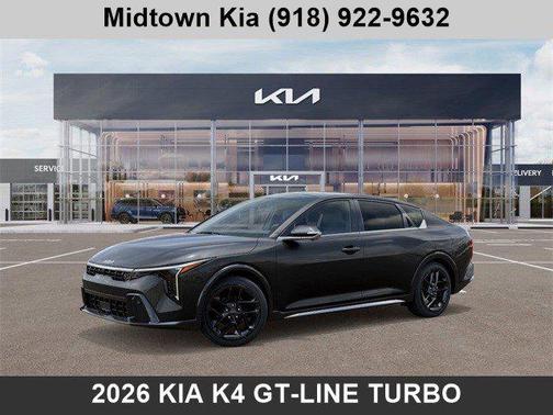 Interstellar Gray 2026 Kia K4 GT-Line Turbo