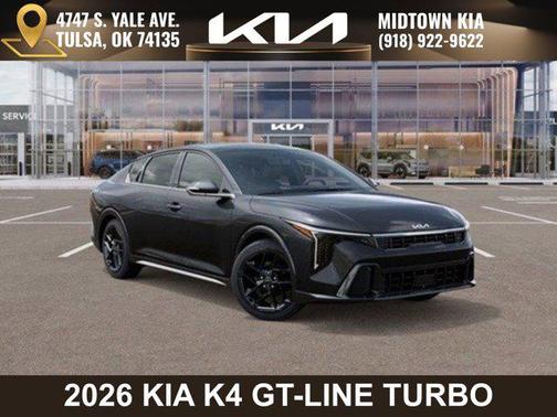 Interstellar Gray 2026 Kia K4 GT-Line Turbo