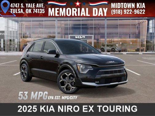 Aurora Black Pearl 2025 Kia Niro Touring