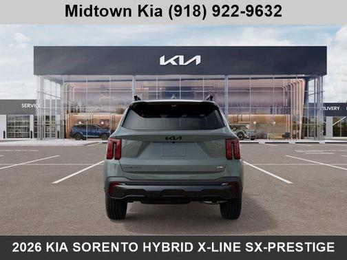 Cityscape Green 2026 Kia Sorento Hybrid SX Prestige