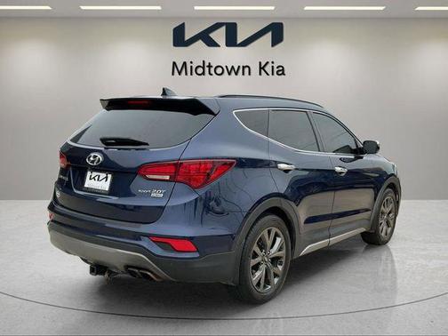 Nightfall Blue 2018 Hyundai Santa Fe Sport 2.0L Turbo Ultimate