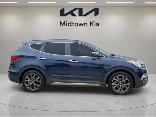Nightfall Blue 2018 Hyundai Santa Fe Sport 2.0L Turbo Ultimate