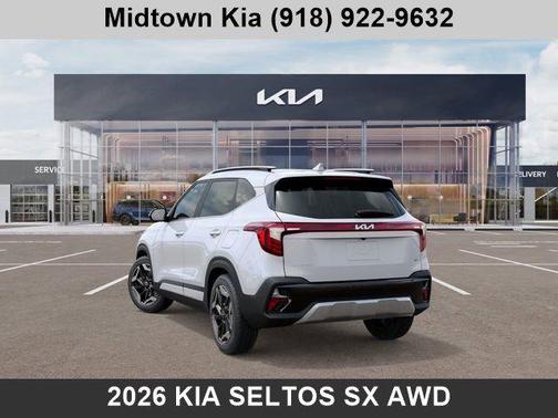 Snow White Pearl 2026 Kia Seltos SX