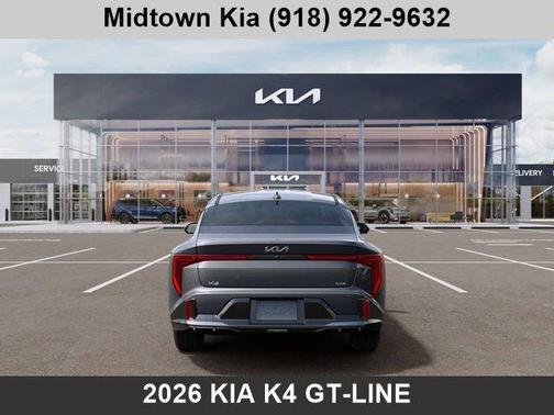Steel Gray 2026 Kia K4 GT-Line