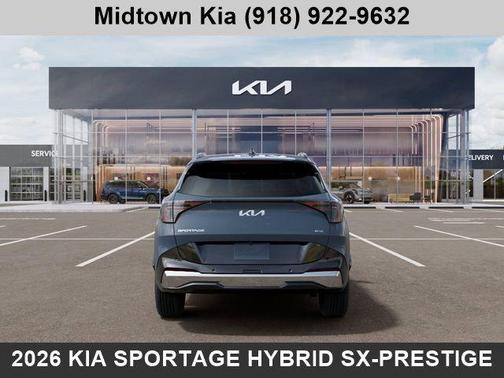 Heritage Blue 2026 Kia Sportage Hybrid SX-Prestige