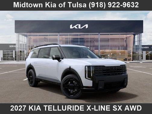 Glacial White Pearl 2027 Kia Telluride X-Line SX