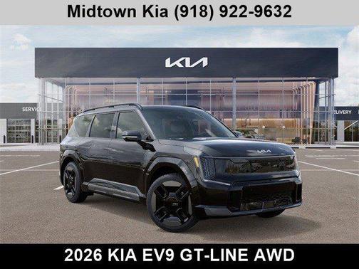 Ebony Black 2026 Kia EV9 GT-Line