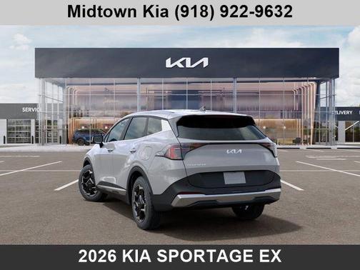 Wolf Gray 2026 Kia Sportage EX