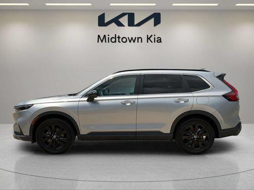 Lunar Silver Metallic 2023 Honda CR-V Hybrid Sport Touring AWD