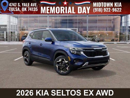 Dark Ocean Blue 2026 Kia Seltos EX