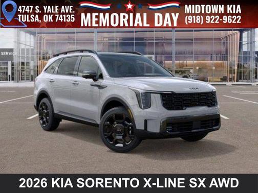 Wolf Gray 2026 Kia Sorento SX