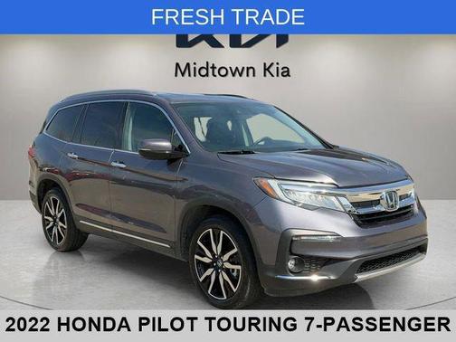 Sonic Gray Pearl 2022 Honda Pilot Touring 8-Passenger
