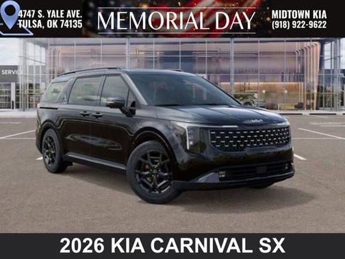 Aurora Black Pearl 2026 Kia Carnival SX