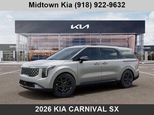 Ivory Silver 2026 Kia Carnival SX