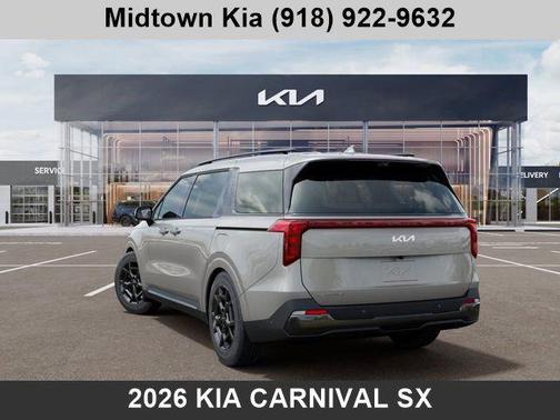 Ivory Silver 2026 Kia Carnival SX