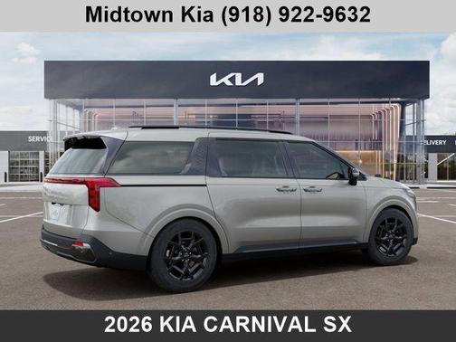 Ivory Silver 2026 Kia Carnival SX