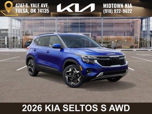 Neptune Blue 2026 Kia Seltos S