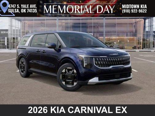 Deep Chroma Blue 2026 Kia Carnival EX