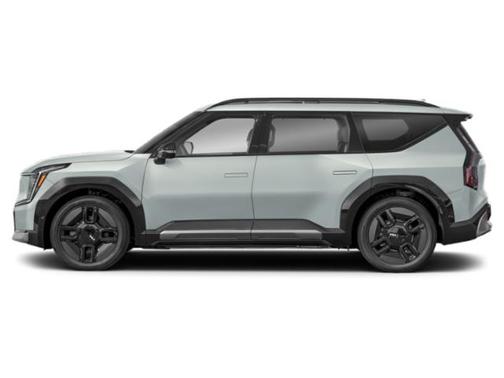Ivory Silver 2024 Kia EV9 GT-Line