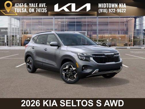 Steel Gray 2026 Kia Seltos S