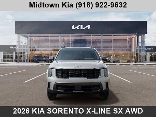 Ivory Silver 2026 Kia Sorento SX