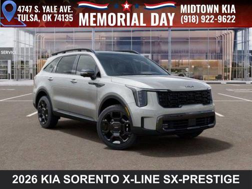 Ivory Silver 2026 Kia Sorento SX