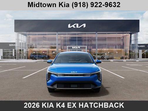 Wave Blue 2026 Kia K4 EX