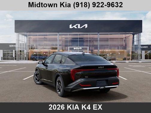 Aurora Black Pearl 2026 Kia K4 EX
