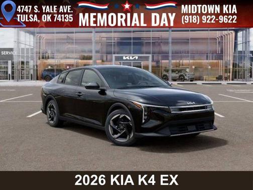 Aurora Black Pearl 2026 Kia K4 EX
