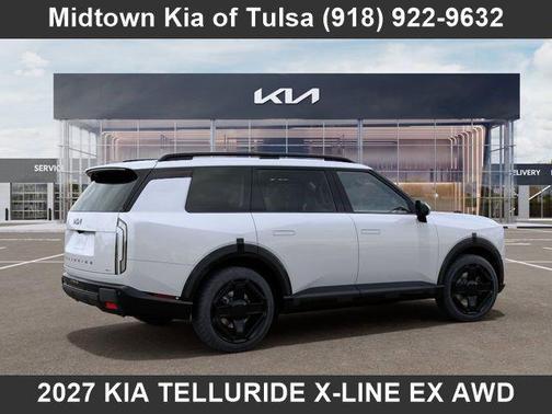 Glacial White Pearl 2027 Kia Telluride X-Line EX