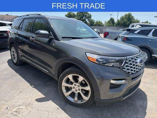 MAGNETIC METALLIC 2020 Ford Explorer Platinum