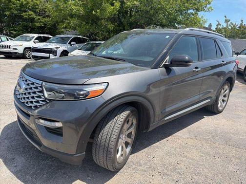 MAGNETIC METALLIC 2020 Ford Explorer Platinum