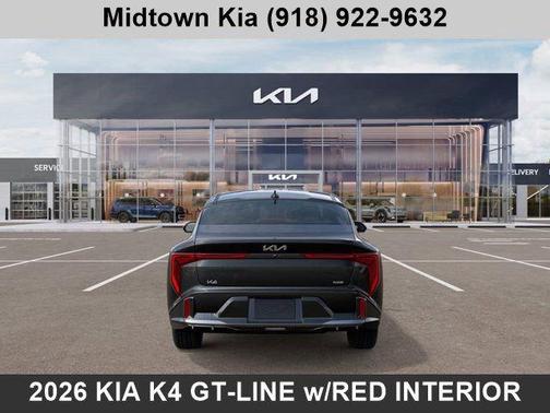 Interstellar Gray 2026 Kia K4 GT-Line