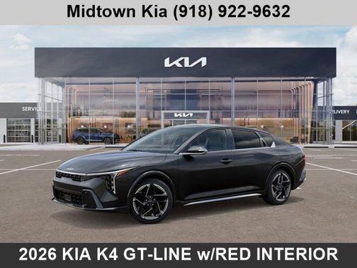 Interstellar Gray 2026 Kia K4 GT-Line