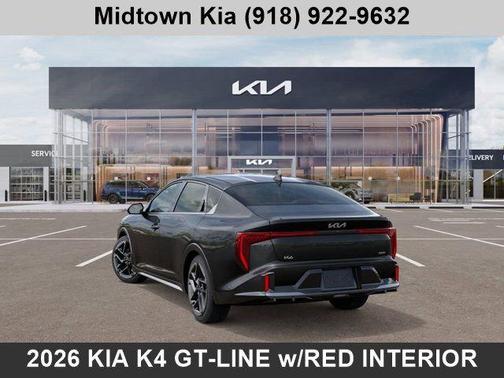Interstellar Gray 2026 Kia K4 GT-Line