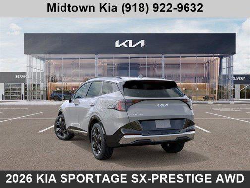Wolf Gray 2026 Kia Sportage SX-Prestige