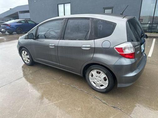 Alabaster Silver Metallic 2012 Honda Fit Base
