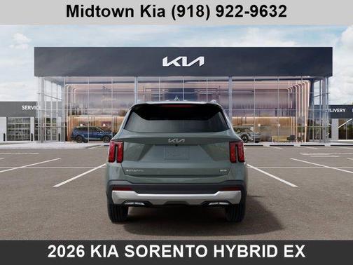 Cityscape Green 2026 Kia Sorento Hybrid EX