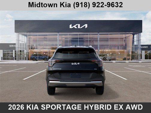 Fusion Black 2026 Kia Sportage Hybrid EX