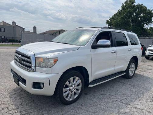 Blizzard Pearl 2016 Toyota Sequoia Platinum