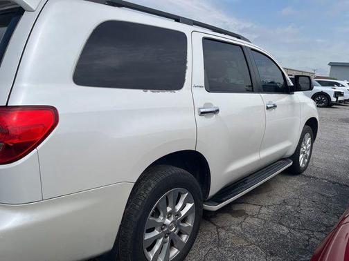 Blizzard Pearl 2016 Toyota Sequoia Platinum