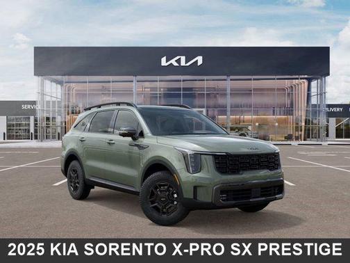 Jungle Green 2025 Kia Sorento SX